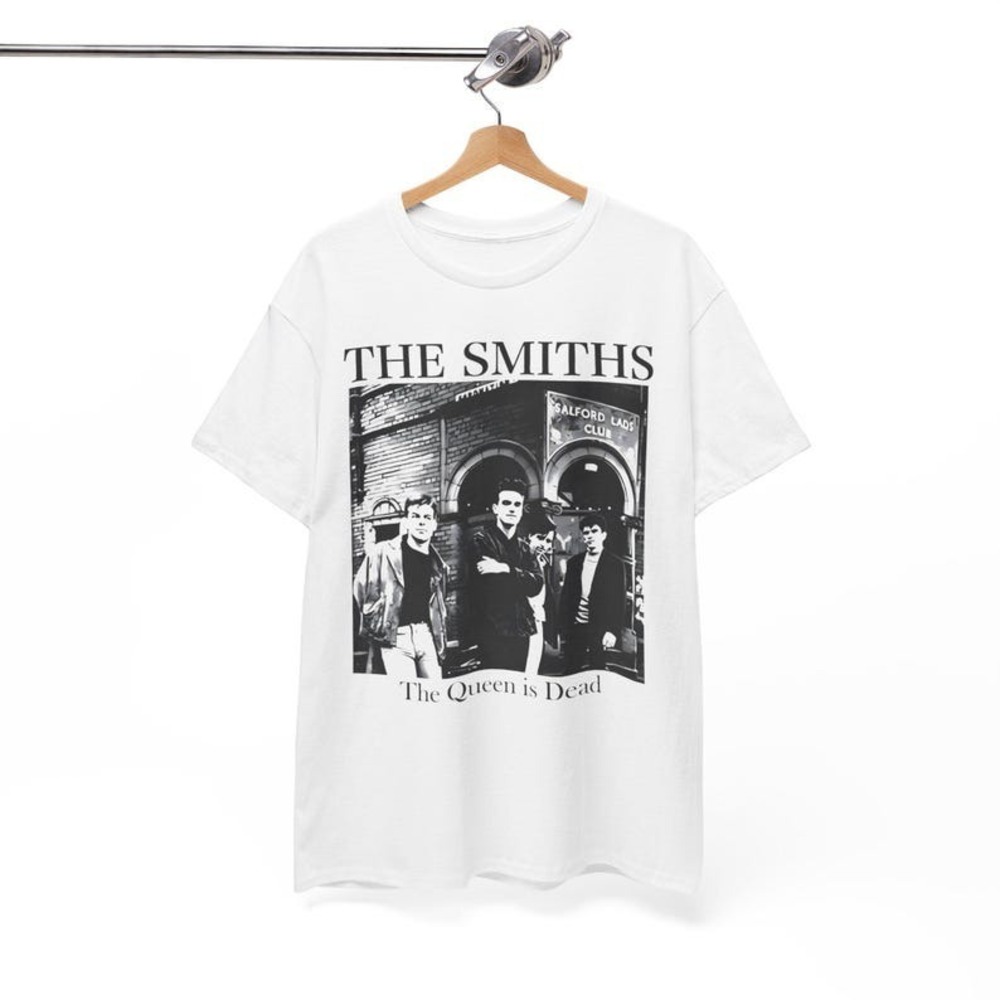 The Smiths T-Shirt, Salford Lads Club, 80s Indie Rock Tee White
